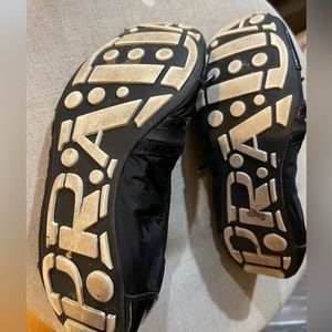 Prada black shoes 36.5 (6us)